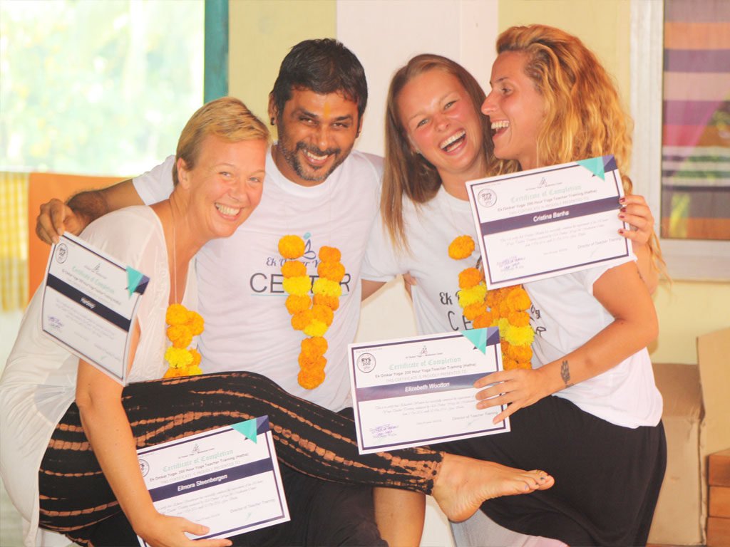 Yoga Teacher Training at EK Omkar Yoga